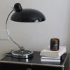 Luminária de Mesa Metal Polido Christian Dell Kaiser Idell 6631 – Réplica Chinesa