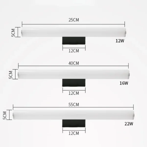 kf-S7bd634aa3fb04858aa133cf15e85ee33U Arandela Linear Contemporânea Acrílico Branco Para Lavabos, Quartos e Salas