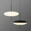 kf-S7cb06ba410434ea49626870a1141708eT Pendente Disco Voador Gino Sarfatti Model 2065 – Réplica Chinesa