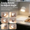 Arandela Branco Moderna LED Recarregável Sem Fio Para Cabeceira Cama, Salas e Home Office