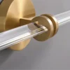 kf-S88f52c209bca4457846691a118976b3ax Arandela Linear Moderna Alumínio Dourado Para Espelho, Hall Entrada e Salas