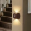Arandela Minimalista Sem Fio Com LED Recarregável Com Fixação Magnética Para Quartos, Salas e Hall de Entrada