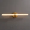 kf-S8f7d52c35009488f91f798d7b5b56aa3i Arandela Linear Moderna Alumínio Dourado Para Espelho, Hall Entrada e Salas