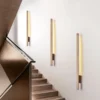 kf-S902316b867ff41b983fd0e497beb848a1 Arandela Linear Rústica Wabi-Sabi em Travertino Cor Natural Para Quartos, Salas e Lavabos