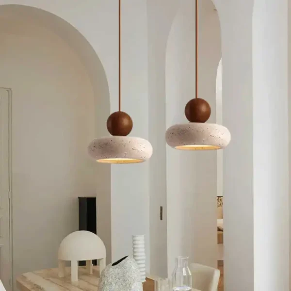 kf-S998fa3d765e24ff18dadc7c98de88bfe5 Pendente Orgânico Pedra de Ágata Amarela Natural Para Mesa Jantar e Quartos