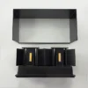 Arandela Moderna Alumínio Preto LED 12W ou 24W IP65 à Prova d'Água Para Área Externa Em Jardins e Fachadas