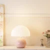 kf-S9f1e9c8992b249d1af9a9eee4ff983ccI Abajur Portátil Moderno Modelo Cogumelo LED USB Para Salas e Quartos