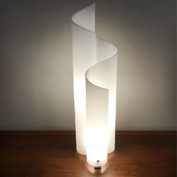 kf-Sabcd704a49524f3d936d426102d4e7e4A Luminária De Mesa Glaciar Fluindo Luz Vico Magistretti Chimera – Réplica Chinesa