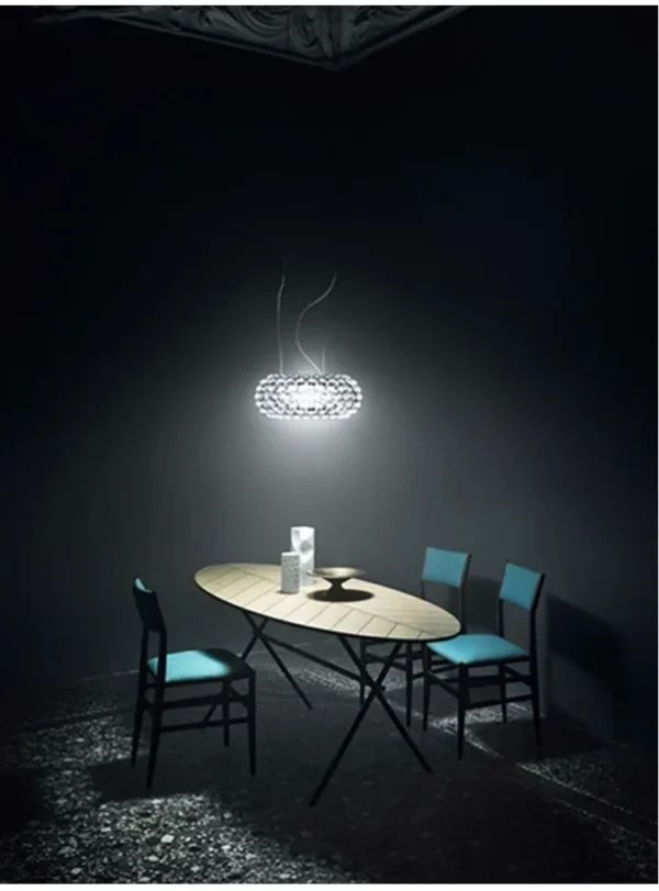 Lustre Design Italiano Acrílico Patrícia Urquiola - Caboche (com Eliana Gerotto) – Réplica Chinesa