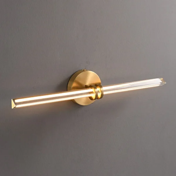 kf-Sc4d72d1d3f984bf0b035241b36f3d13aE Arandela Linear Moderna Alumínio Dourado Para Espelho, Hall Entrada e Salas