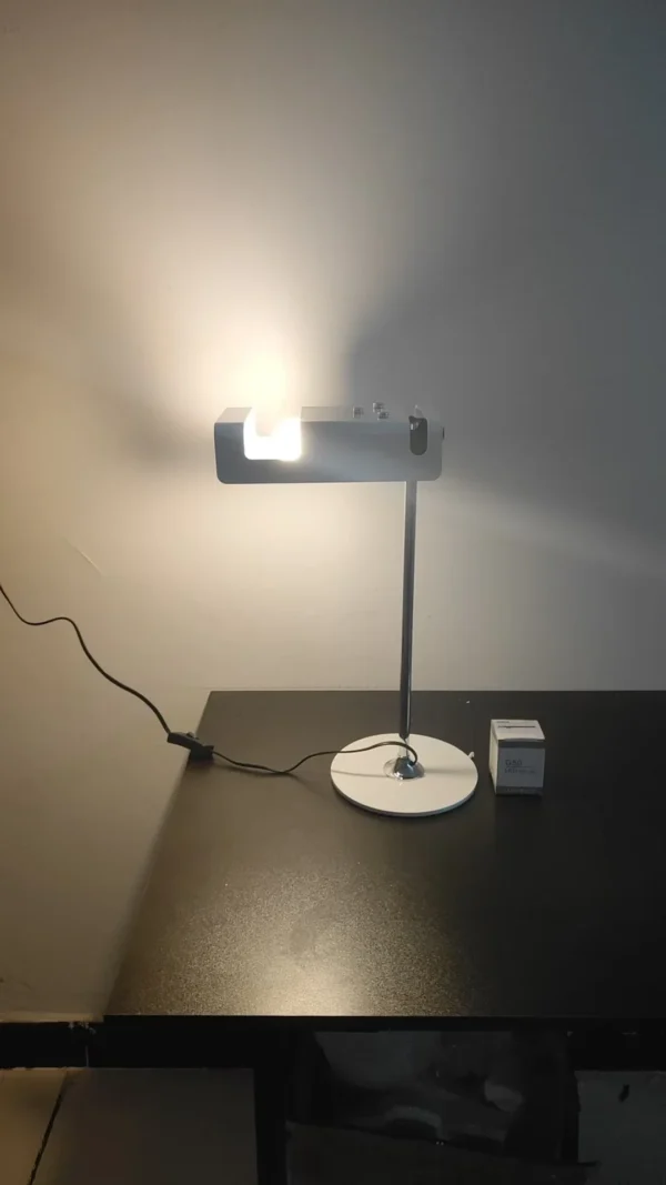 kf-Sc6c84bb733194837906d7b52ad6cce1aa Luminária de Mesa Branca Design Italiano joe colombo → Spider – Réplica Chinesa