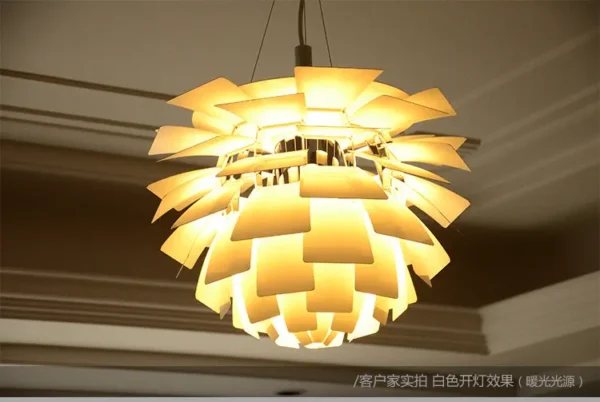 kf-Sd25d8180e19845c4afc8bff29690cfe29 Lustre Formato Pinha Designer Poul Henningsen PH Artichoke – Réplica Chinesa