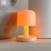 kf-Sd747da3165984678be353850c040dab8f Abajur Cogumelo Portátil Moderno Mini Efeito Pôr do Sol Bateria Recarregável via USB Para Salas e Quartos