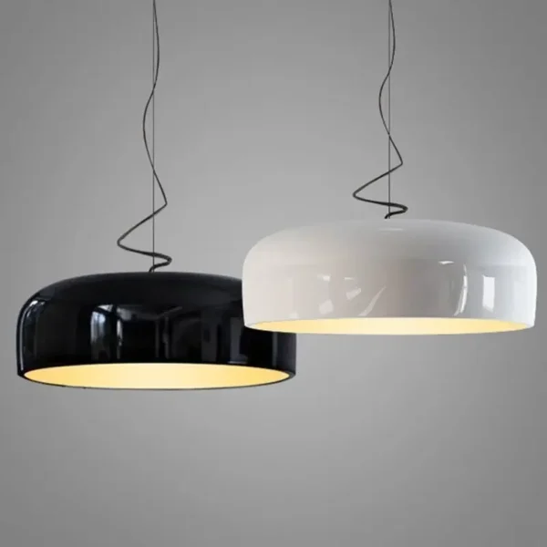 Lustre De Ferro Acabamento Polido Jasper Morrison - Smithfield – Réplica Chinesa