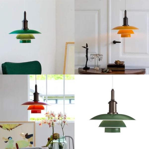 kf-Se3b43ec52f324f85abe596a8c67bafdfp Pendente Em Camada Designer Poul Henningsen PH 3½-3 – Réplica Chinesa