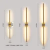 kf-Se6d72b37374a4c90b6354d7082c5c9feK Arandela Linear Minimalista Tubular Alumínio Preto Ou Dourado Para Quartos, Salas e Hall De Entrada