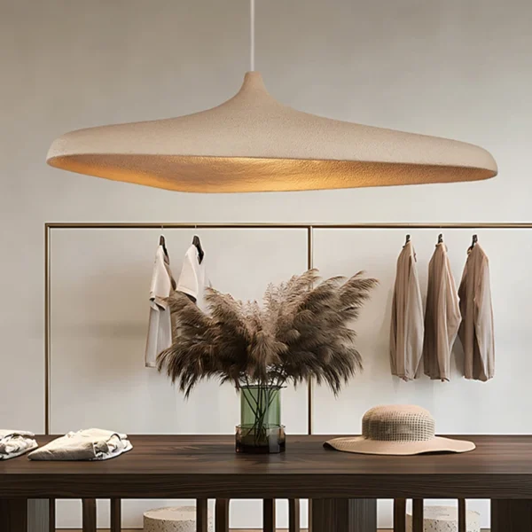 kf-See6dda89c97a4beeadb6c1b398cf3d39H Lustre Orgânico Escultural Japonês wabi sabi Para Mesa de Jantar
