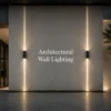 Arandela IP65 com fachos para áreas externas LED 12W IP65 Feixe Estreito Para Varandas, Fachadas e Jardins