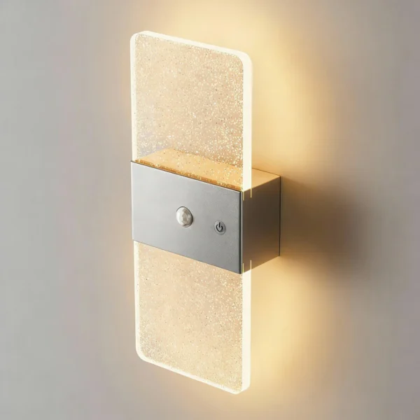 Arandela Moderna Sem Fio Com Sensor Toque Carregamento LED Sucção Magnética Para Quartos, Salas e Hall de Entrada