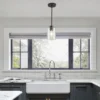 kf-Sf7050bd7e3ec4705b71e552fb12b8080u Pendente Moderna Cilindro de Vidro Transparente Para Bancada e Mesa de Jantar