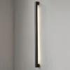 kf-Sf901a0ec7f084177afc6ed2e26315d74l Arandela Minimalista Linear Com Alça Alumínio Preto Para Sala Estar, Quartos e Hall de Entrada