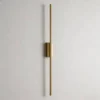 kf-Sfc64bf6cc20f4b37ace9e70ecfa6e5e9e Arandela Linear Minimalista Tubular Alumínio Preto Ou Dourado Para Quartos, Salas e Hall De Entrada