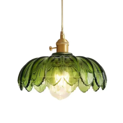 Pendente de Vidro Verde Nórdico LED Pendente de Vidro Verde Nórdico LED