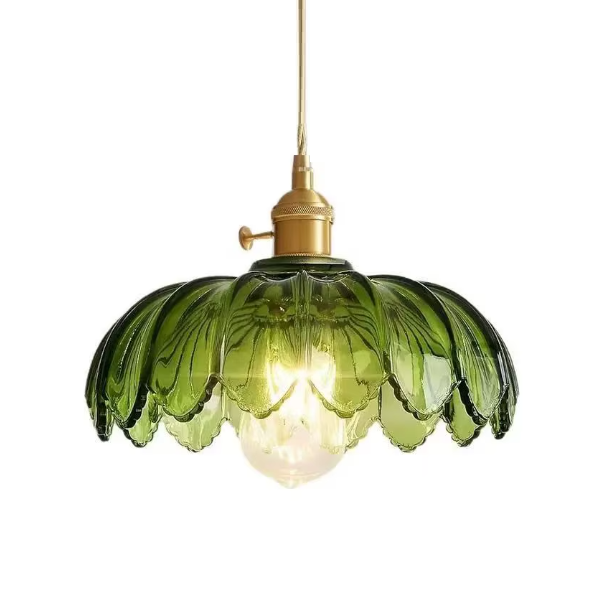 Pendente de Vidro Verde Nórdico LED Pendente de Vidro Verde Nórdico LED