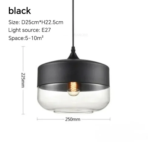 kf-S1acf2d41e758439db8d07933260323e4U Pendente Nórdico de Vidro e Madeira com Soquete E27 - Modelo D Transparente 25cm