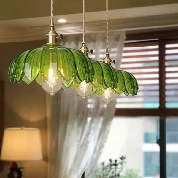 Pendente de Vidro Verde Nórdico LED Pendente de Vidro Verde Nórdico LED - foto 3
