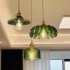 kf-S8a30091b0eda4368970513a2f5582621b Pendente de Vidro Verde Nórdico LED - foto 5