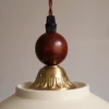 kf-Se8c979a847ff4a7b967556be1f6bfbafi Pendente de Cerâmica Retrô Francês com Latão e Nogueira - foto 6