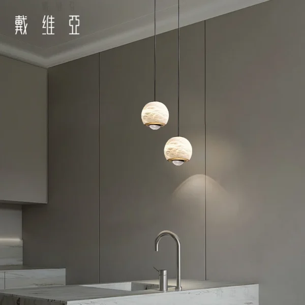 kf-Sef0b90e305964963a389d3720840d2a6d Pendente de Mármore para Sala de Jantar - foto 2