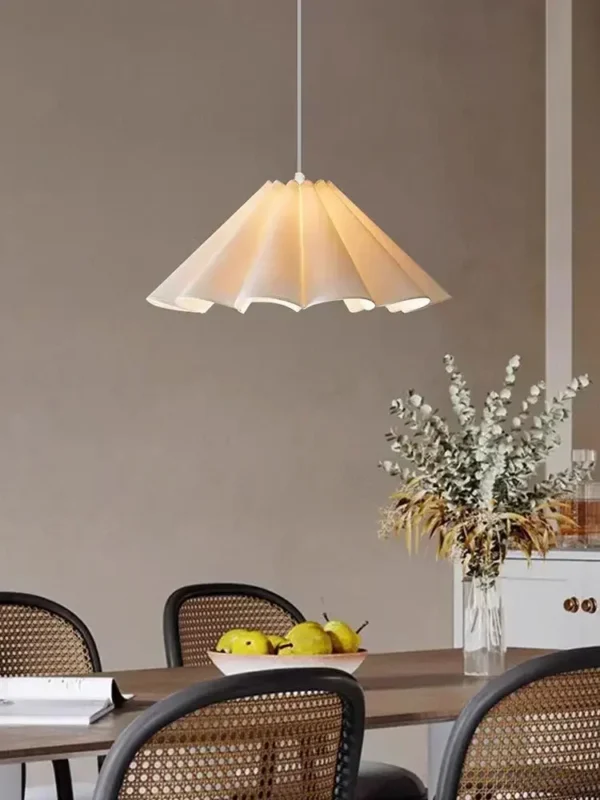 kf-Sf124d71566fd4b549caecc0211ca2a0bz Pendente LED de Pétalas Creme - foto 5
