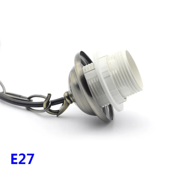 kf-Sfcd413c1edab487bb1568e87d2bf8e43L Base De Lustres Suporte De Lâmpada Soquete E27