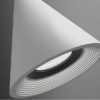 pendente branco miresa Pendente LED Moderno Preto e Branco