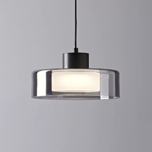 pendente de vidro miresa Pendente Minimalista Italiano para Cabeceira