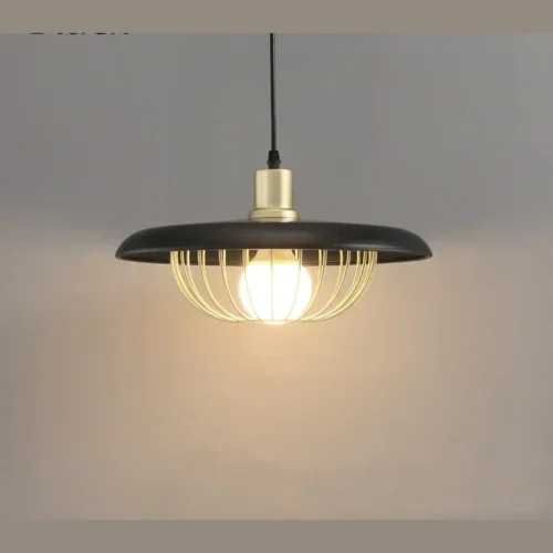 Pendente com Acabamento Amadeirado de Design Italiano Pendente com Acabamento Amadeirado de Design Italiano