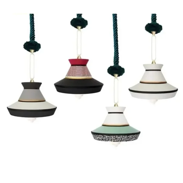 Pendente Wabi-Sabi de Tecido Estilo Japonês Pendente Wabi-Sabi de Tecido Estilo Japonês - foto 3
