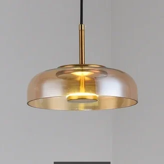 Pendente LED de Vidro de Design Moderno Pendente LED de Vidro de Design Moderno - foto 2