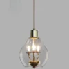 Pendente LED Minimalista com Cúpula de Vidro Pendente LED Minimalista com Cúpula de Vidro